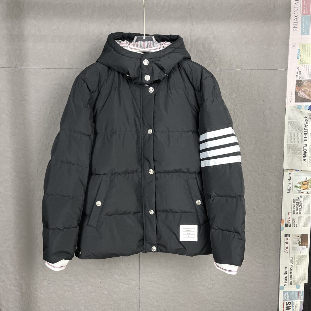 TB2024冬季最新品立领羽绒服！官网同步！简约干练沉稳羽绒夹克款外套简洁流畅线条感绝对是吸引回头率的利