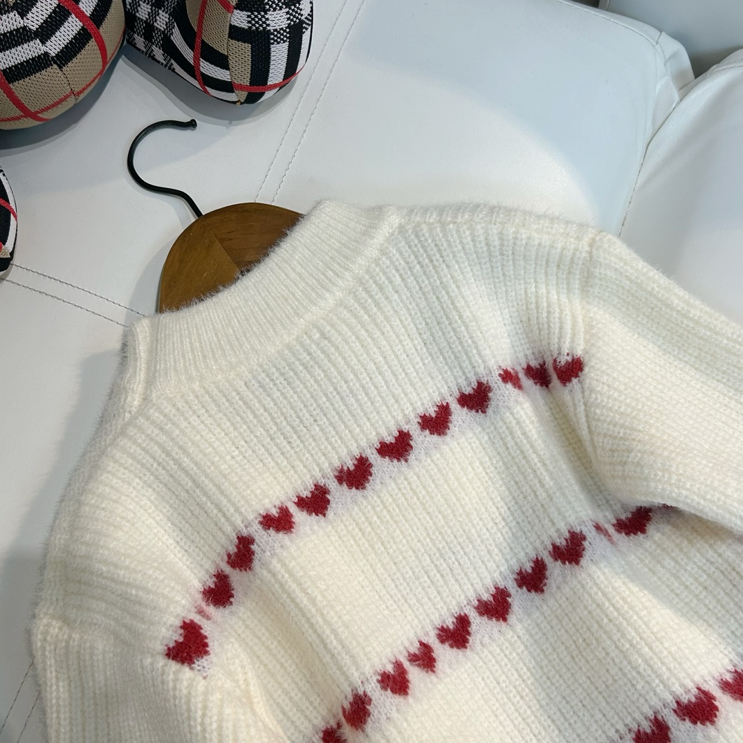 2023 Christmas Child Knitting Sweater with Glamorous Theme and Soft Mink Velvets - 图片 8