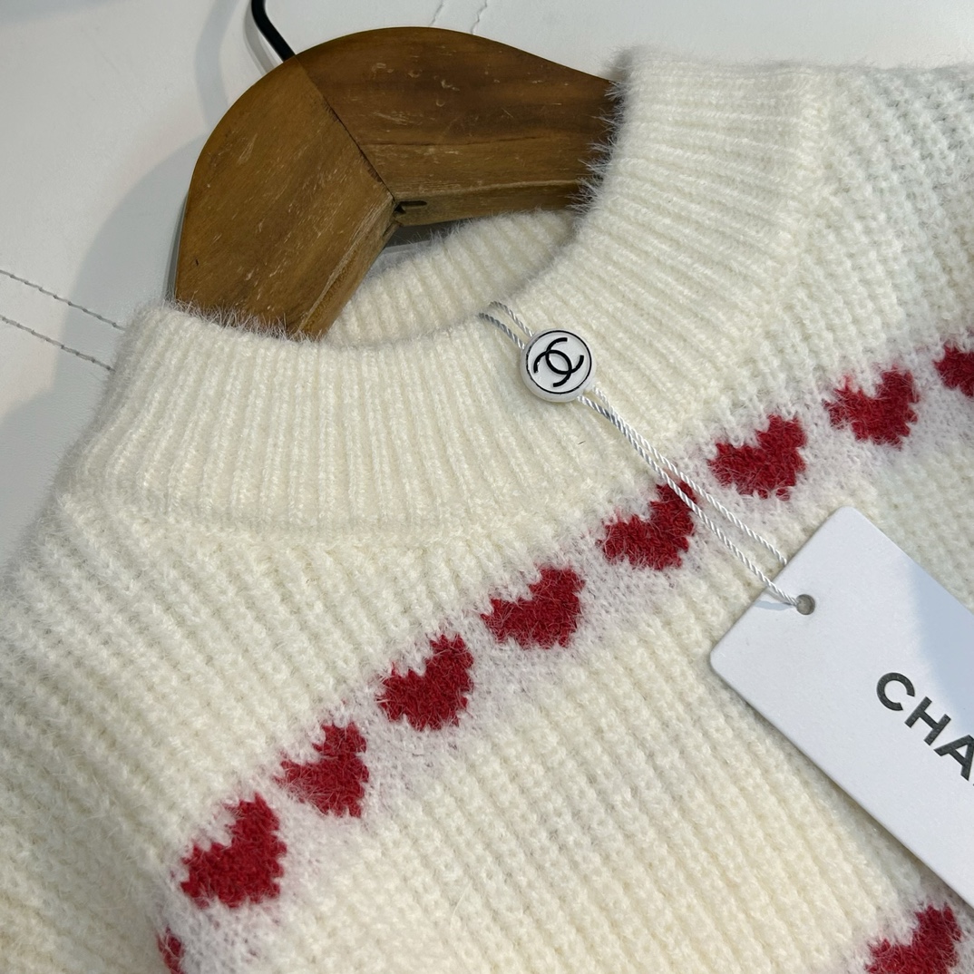 2023 Christmas Child Knitting Sweater with Glamorous Theme and Soft Mink Velvets - 图片 6