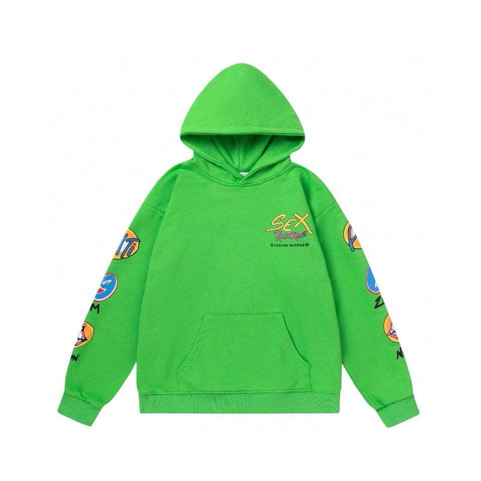 Matty Boy SexR’s Joint Coded Hoodie: Apple Green Series for Autumn/Winter - 图片 1