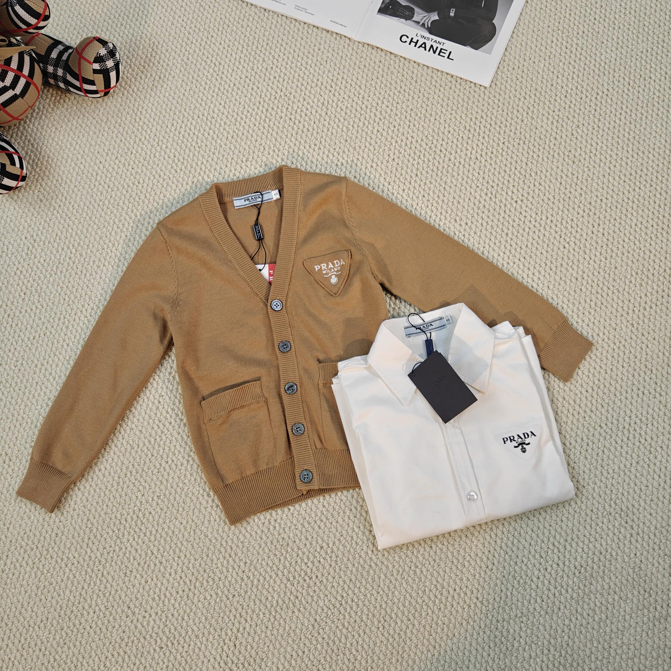 2024s P-House Introduces Soft Children’s Knit Shirts with Insulation, Code: 100-150 #158 - 图片 4