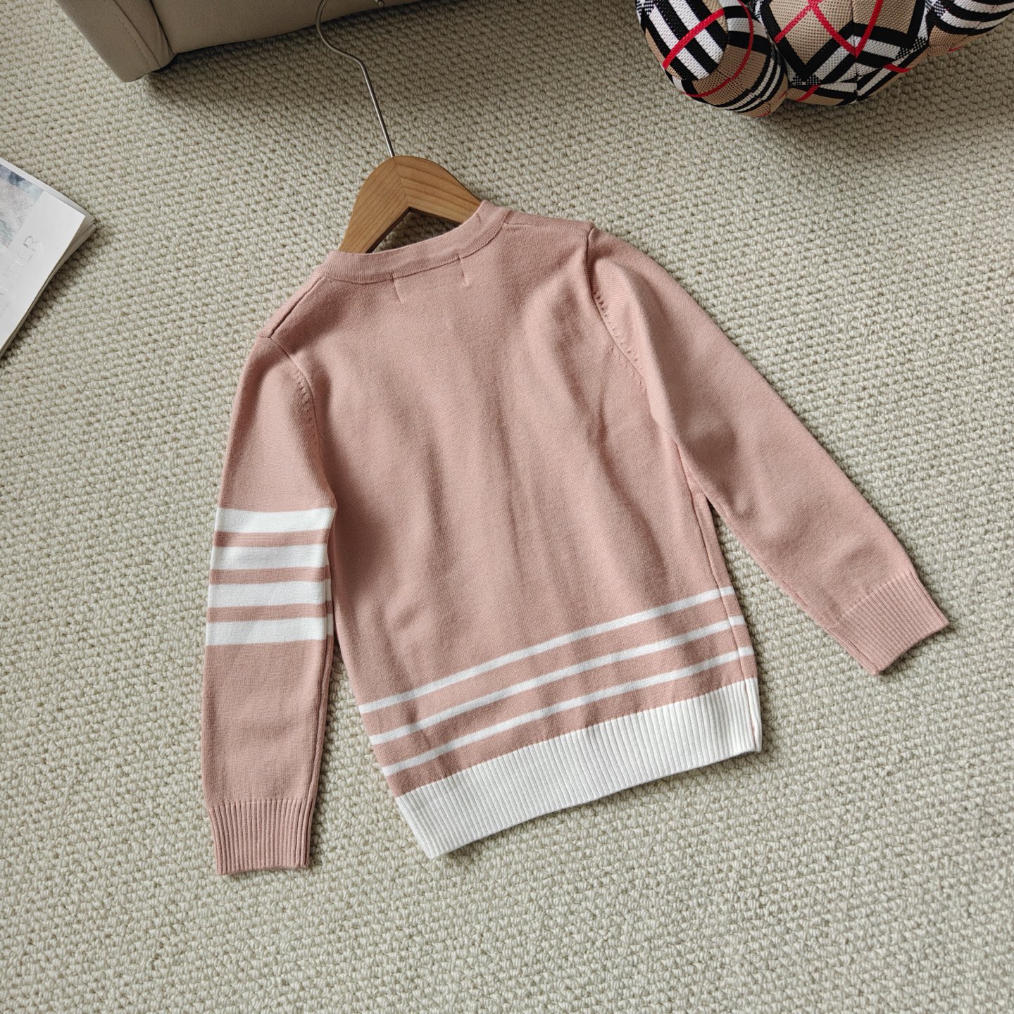 TB2025s Spring New Child Knitting Shirts with Insulation: Soft, Comfortable, and Stylish - 图片 2