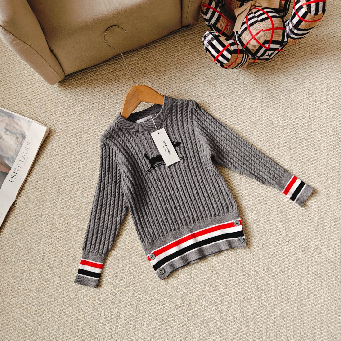 The 2025s are fresh children’s knitting sweaters. Skinless, soft and comfortable hand, code: 100-150 p 326