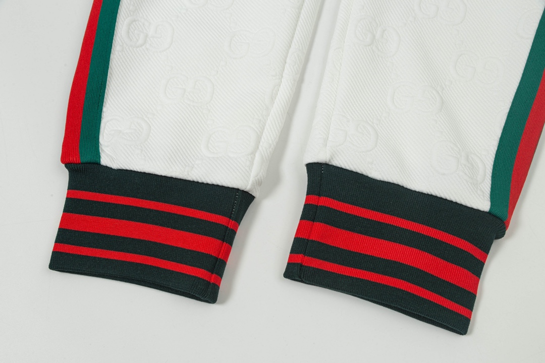 “Gucci Classic Full-Print Band Jacket: High-Quality, Comfortable, White, Multiple Sizes Available” - 图片 6