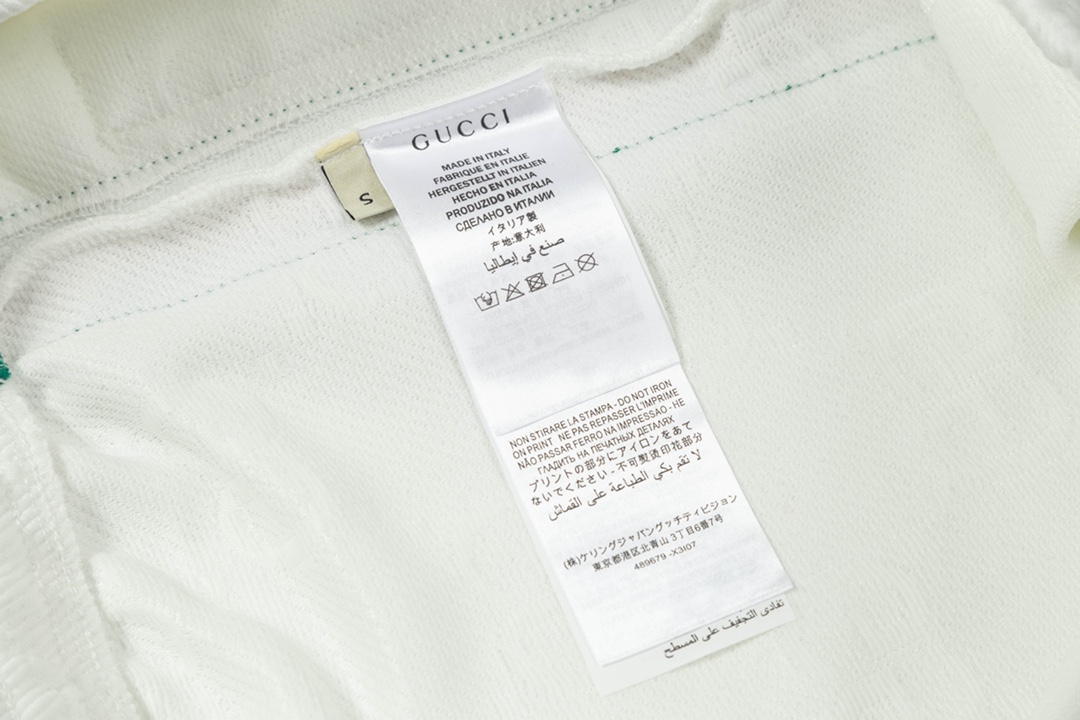“Gucci Classic Full-Print Band Jacket: High-Quality, Comfortable, White, Multiple Sizes Available” - 图片 8