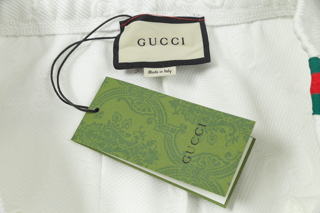 “Gucci Classic Full-Print Band Jacket: High-Quality, Comfortable, White, Multiple Sizes Available” - 图片 3