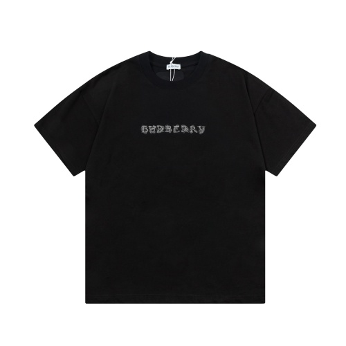 Burberry Geometric Logo Embroidered Short Sleeve T-Shirt - Unisex 1 Burberry Geometric Logo Embroidered Short Sleeve T-Shirt - Unisex