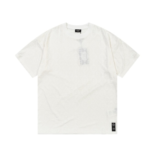 Fendi White FF Logo Jacquard Towel T-Shirt Unisex Casual Top 1 Fendi White FF Logo Jacquard Towel T-Shirt Unisex Casual Top