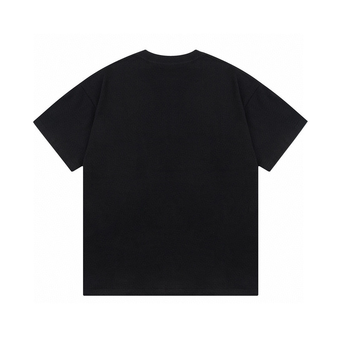 Prada Men's Black Cotton T-Shirt with Sleeve Logo and Triangle Patch 10 i1734620174 3269 2