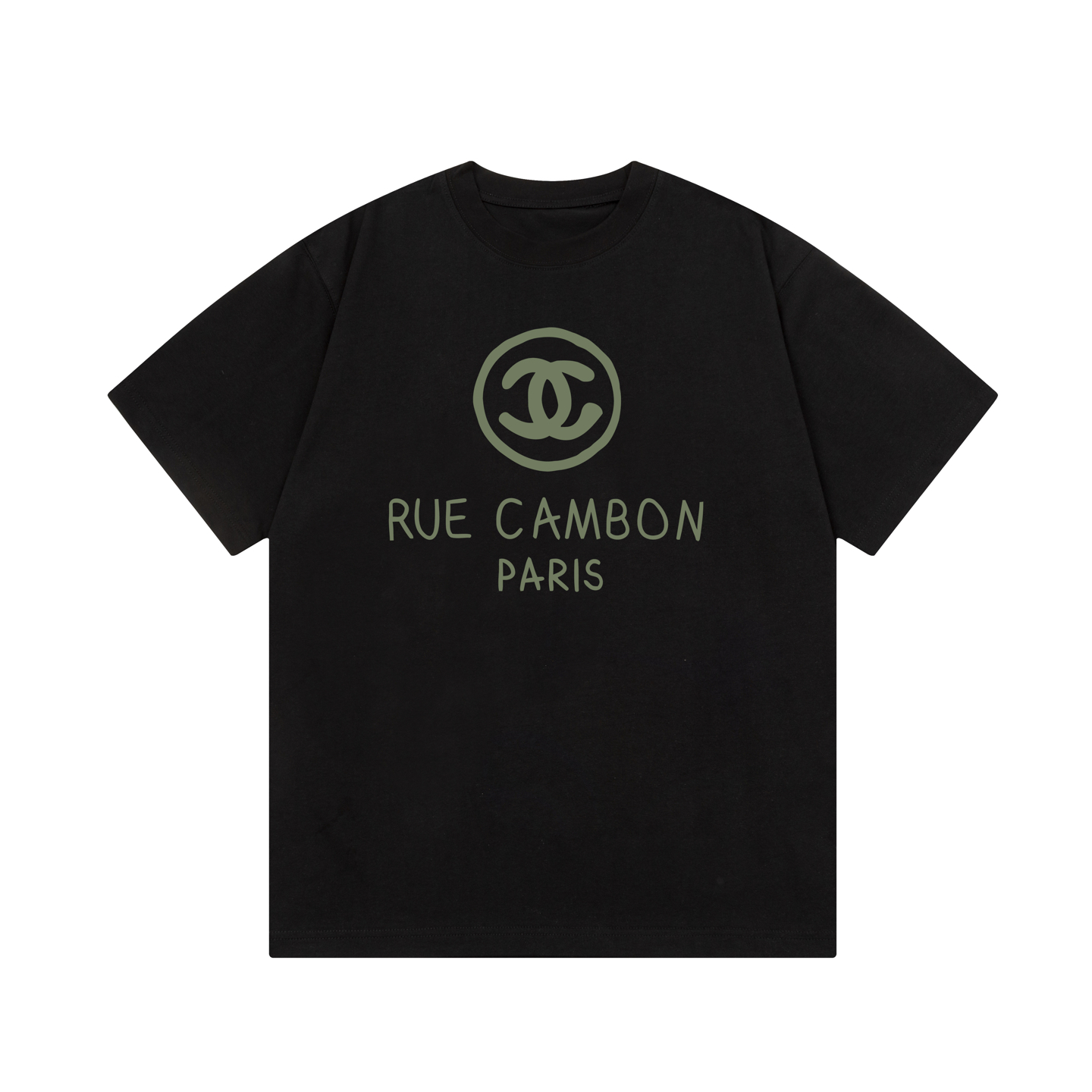 Chanel Retro Logo T-Shirt, Unisex Short Sleeve Tee, Designer Fashion Top