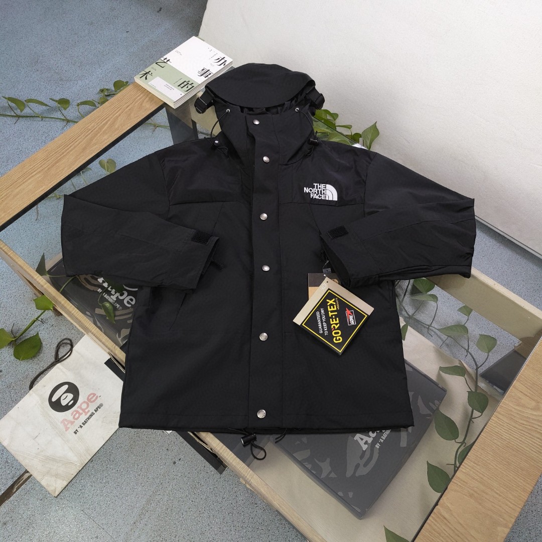 The North Face Clothing Coats & Jackets Black Unisex Fabric Wq24603