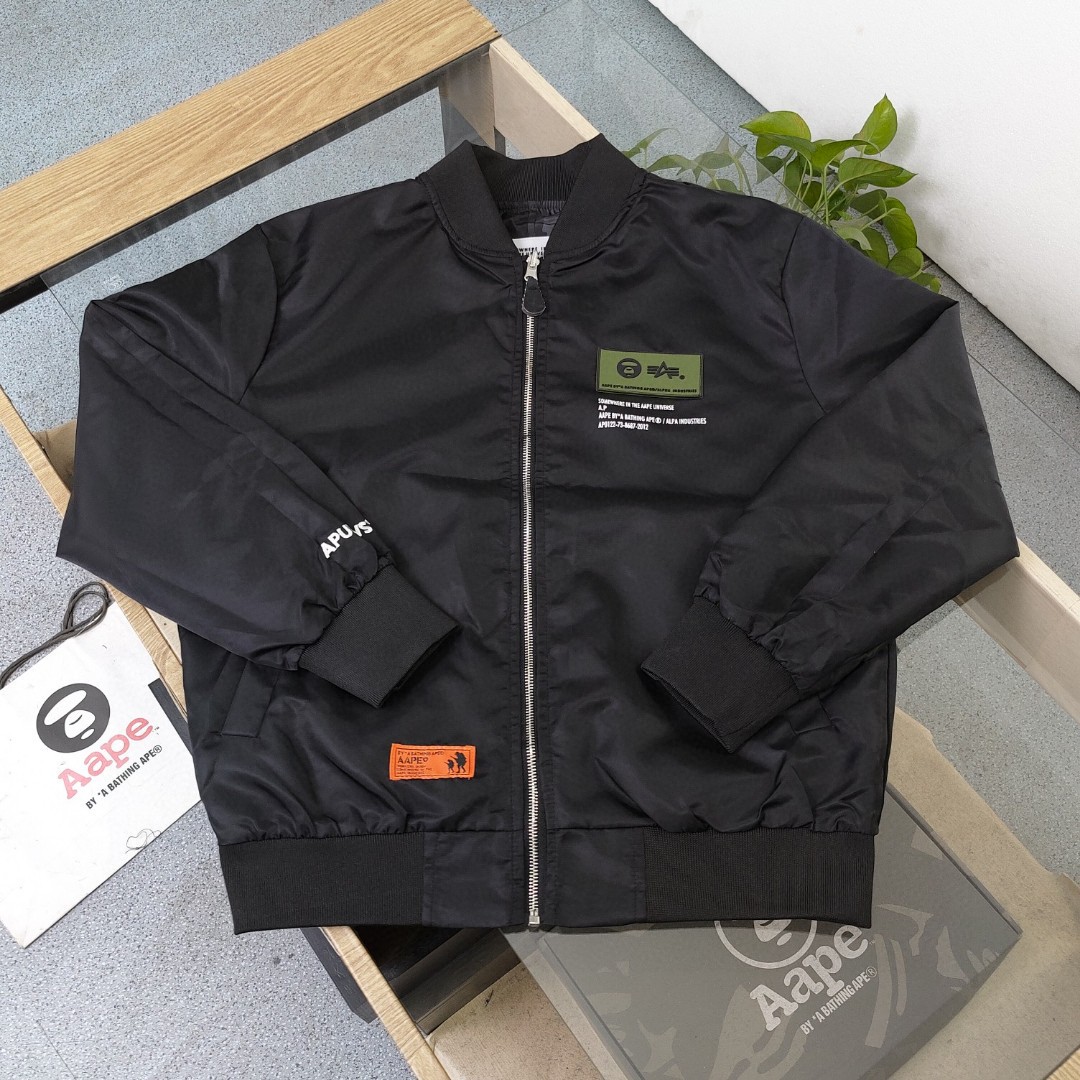 The Best
 Aape Clothing Coats & Jackets Black Printing Unisex