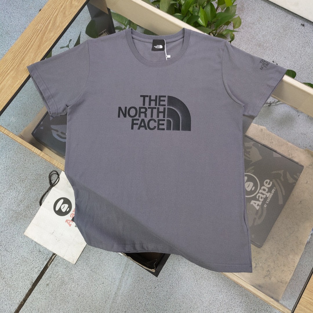 The North Face Classic Logo Print Crew Neck Short Sleeve T-Shirt