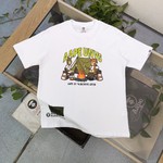 Aape Clothing T-Shirt Black White Printing Unisex Cotton Spring/Summer Collection Short Sleeve