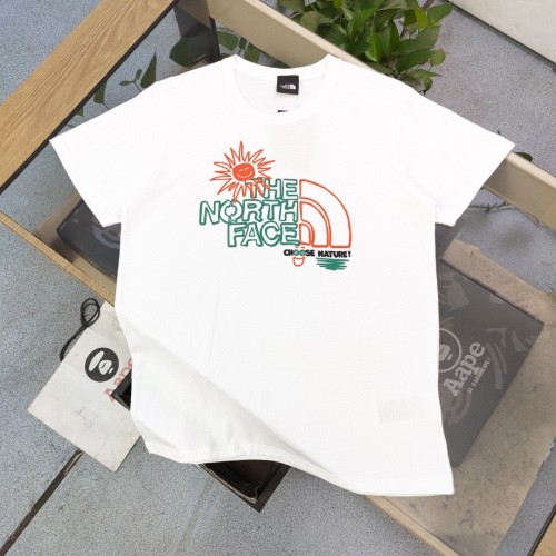 The North Face Summer T-Shirt - Graffiti Logo Print - Unisex Cotton Tee 1 The North Face Summer T-Shirt - Graffiti Logo Print - Unisex Cotton Tee