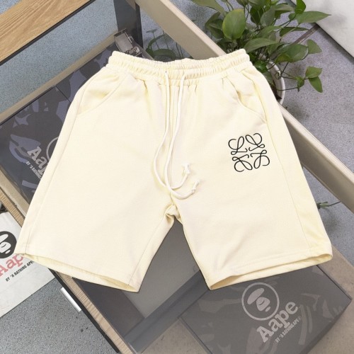 Loewe Embroidered Logo Cotton Blend Terry Couple Shorts - Stylish & Comfy 1 Loewe Embroidered Logo Cotton Blend Terry Couple Shorts - Stylish & Comfy