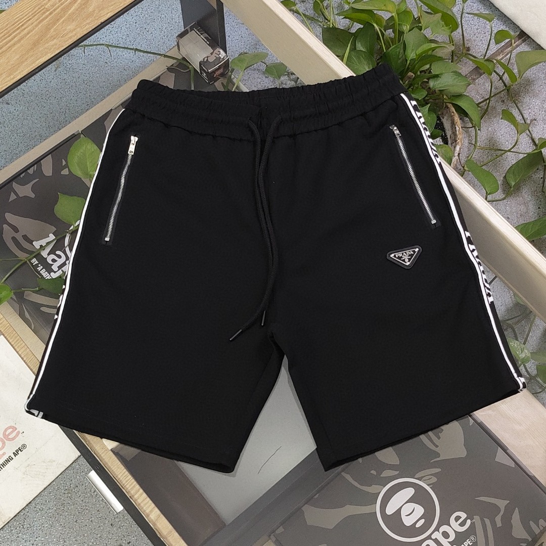 Prada Clothing Shorts Black Unisex