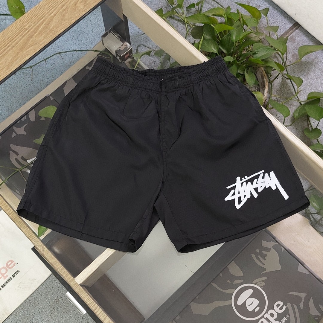 Nike Clothing Shorts Sellers Online
 Black Printing Unisex Summer Collection Casual