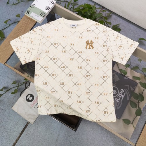 MLB New York Yankees Logo Print Crew Neck Short Sleeve T-Shirt 1 MLB New York Yankees Logo Print Crew Neck Short Sleeve T-Shirt