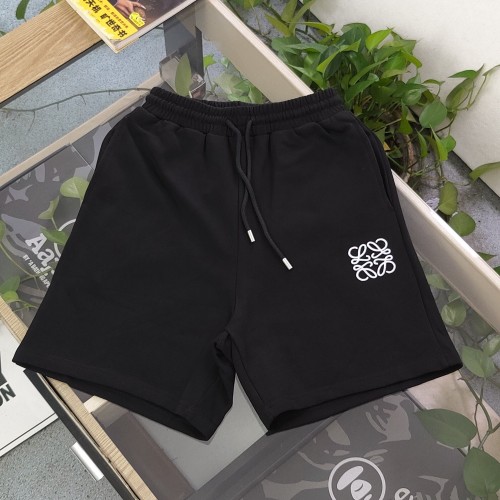 Loewe Embroidered Logo Cotton Blend Jersey Shorts - Casual & Stylish 1 Loewe Embroidered Logo Cotton Blend Jersey Shorts - Casual & Stylish