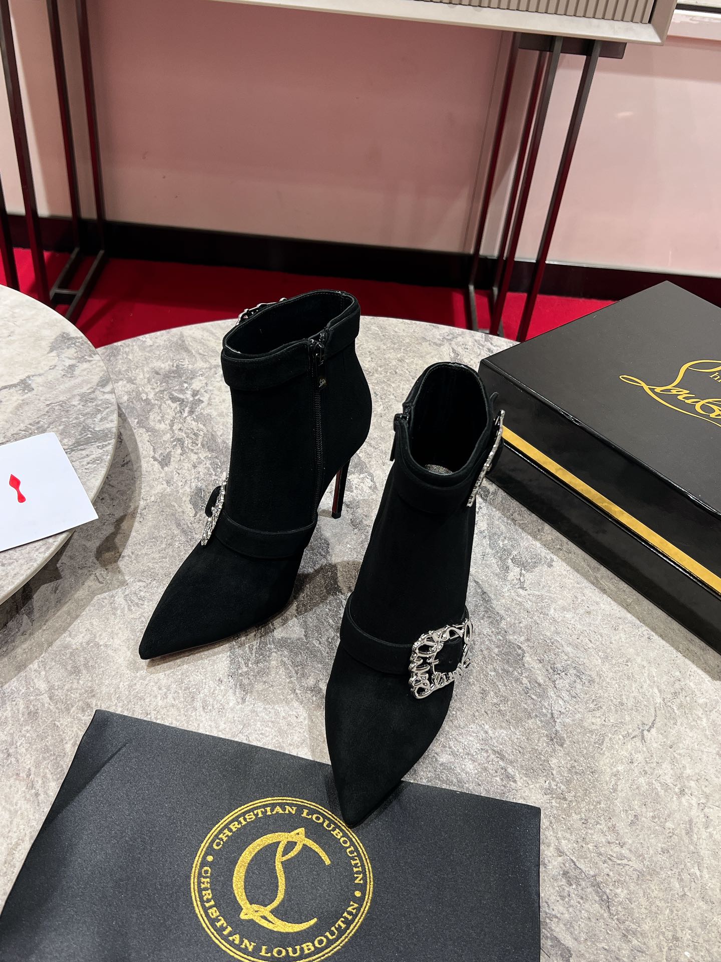 Christian Louboutin laarzen enkellaarzen nieuwe collectie - topkwaliteit
