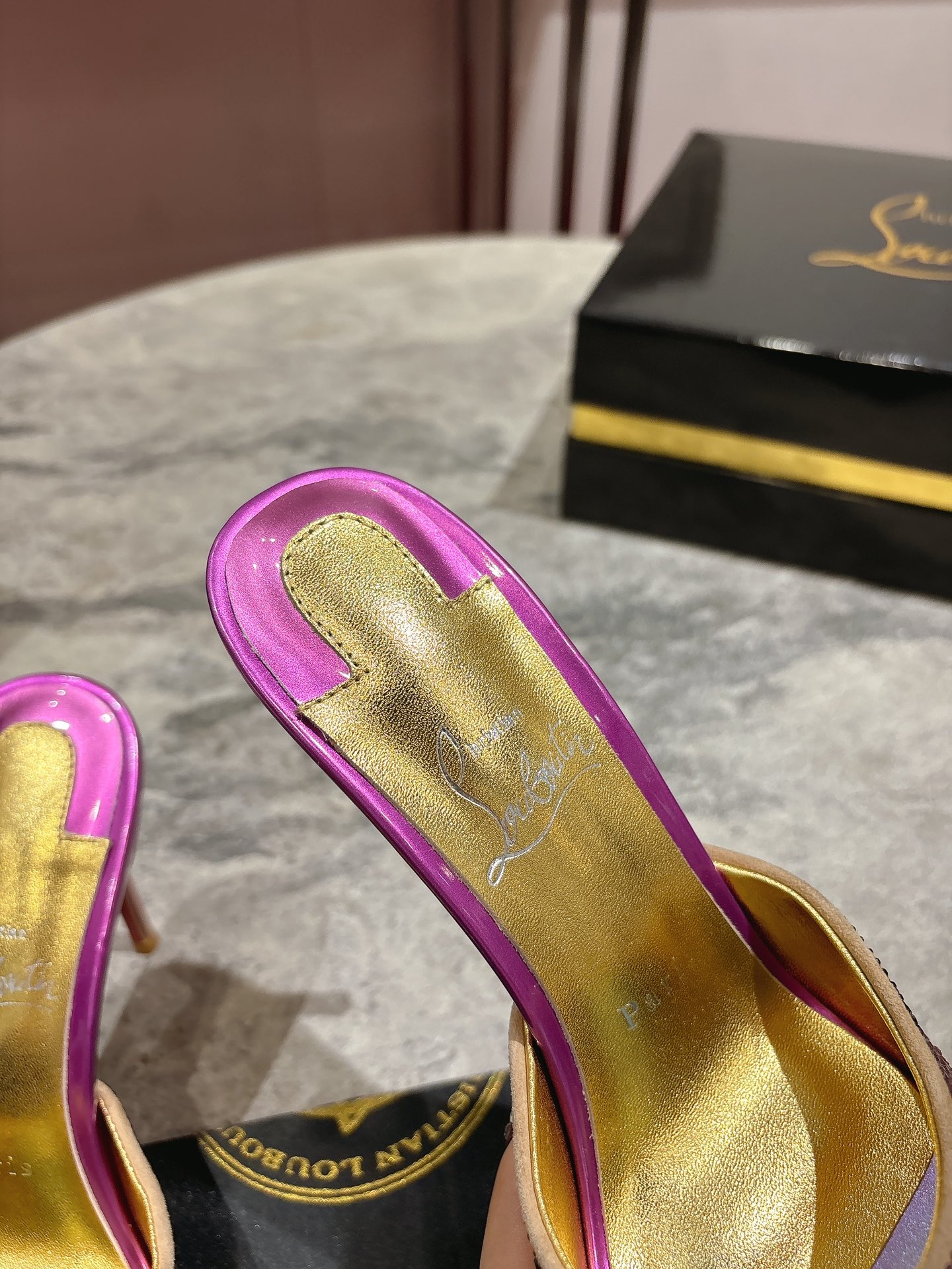 Christian Louboutin Spring/Summer 2025 Rhinestone Embellished Mules 10 i1744880485 9902 1