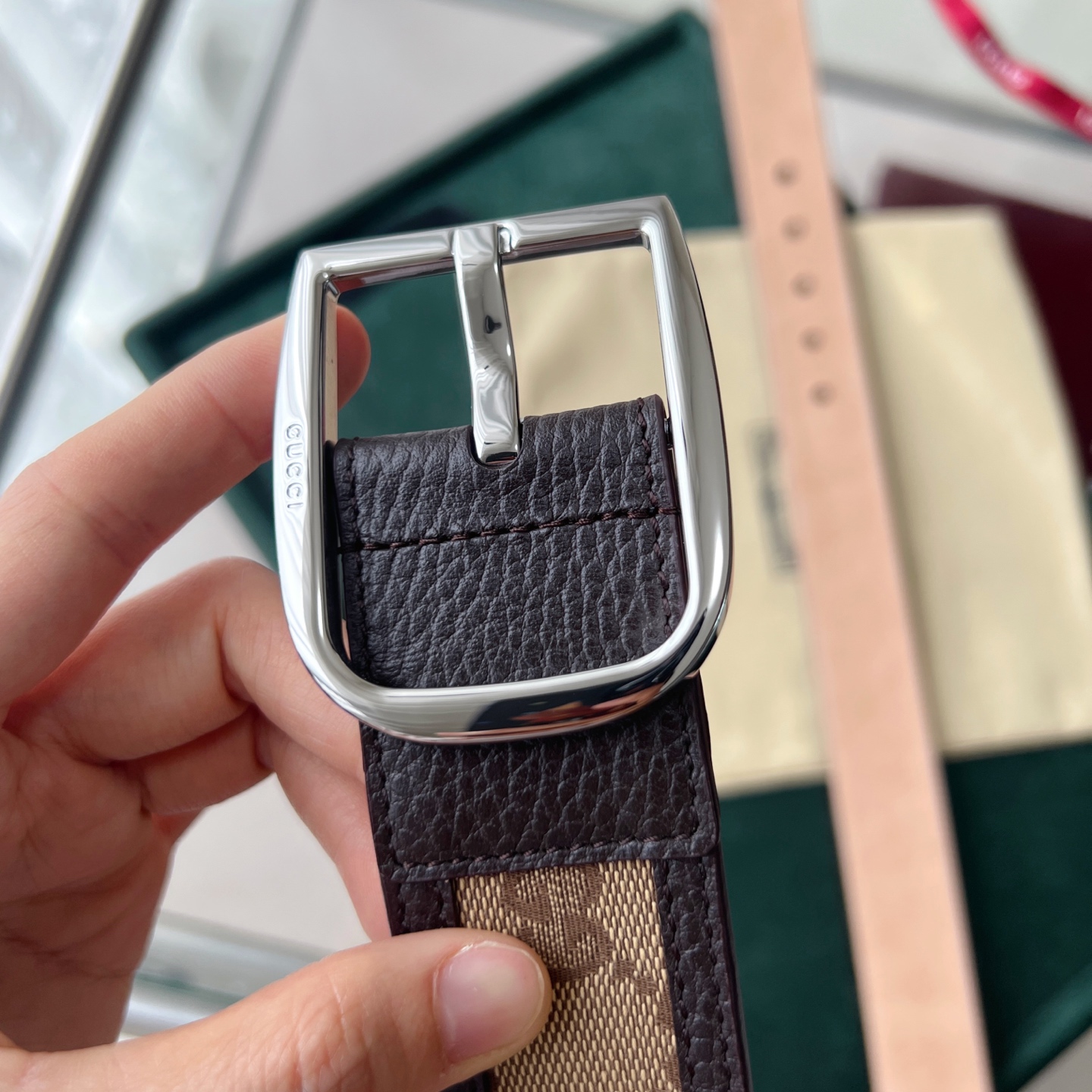 [Gucci Belts]Item No. 449716. The more elegant model among Gucci presbyopic ca