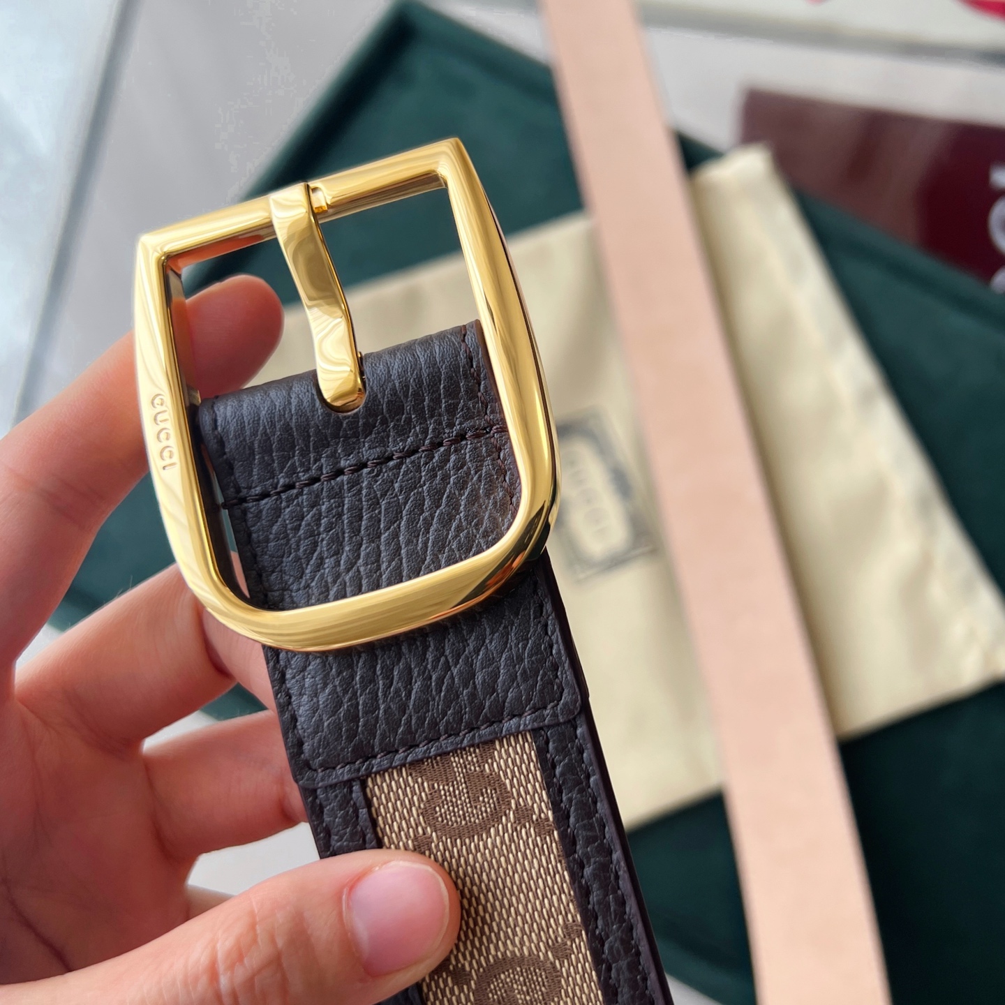 [Gucci Belts]GUCCI business style for men and women universal style needle buc