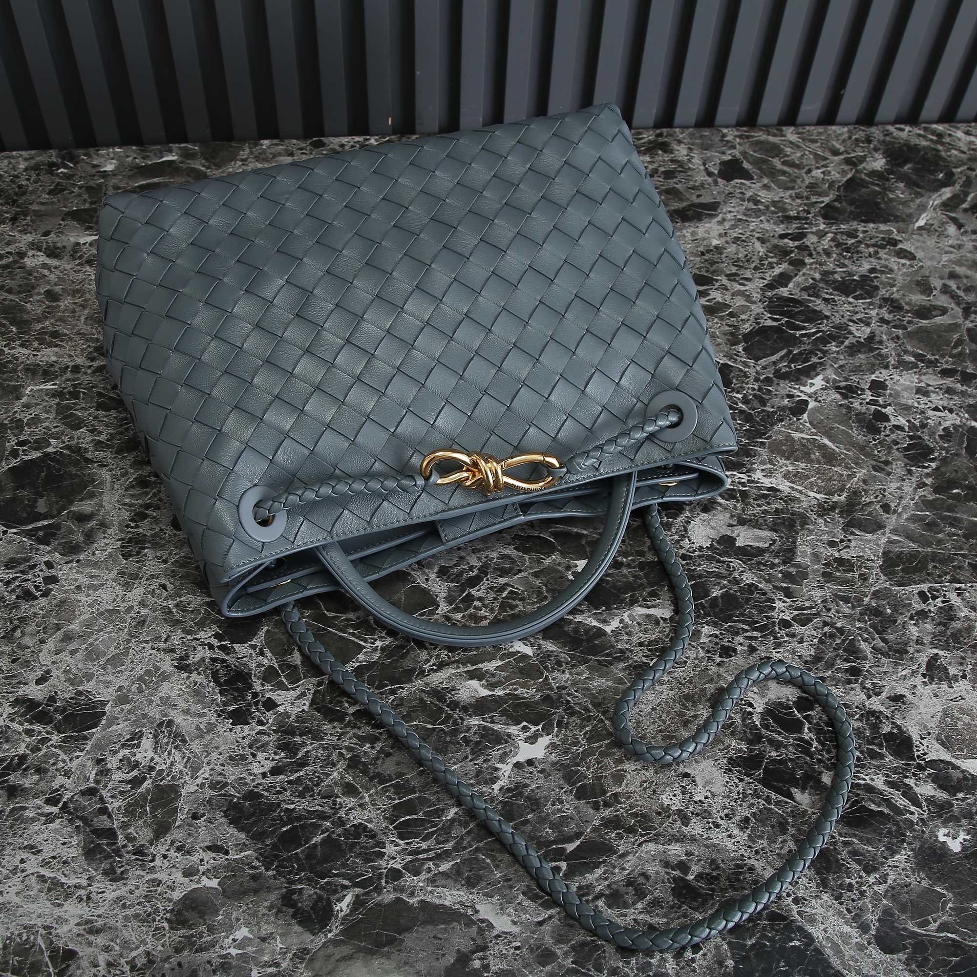 Bottega Veneta Andiamo Medium Bag: Woven Nappa Leather, Stylish and Functional 6 a1701764464373 8063