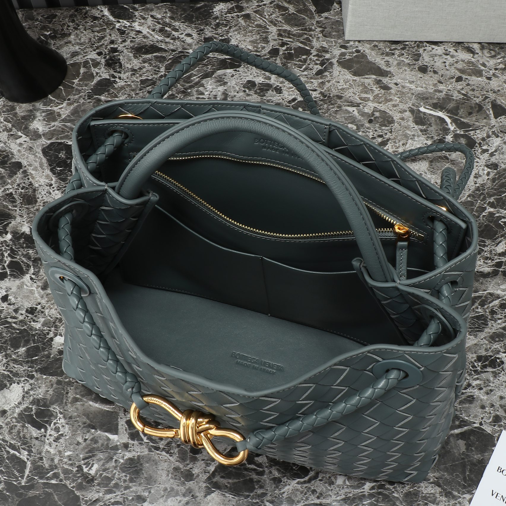 Bottega Veneta Andiamo Medium Bag: Hand-Woven Nappa Leather Tote 9 a1724047076612 4788