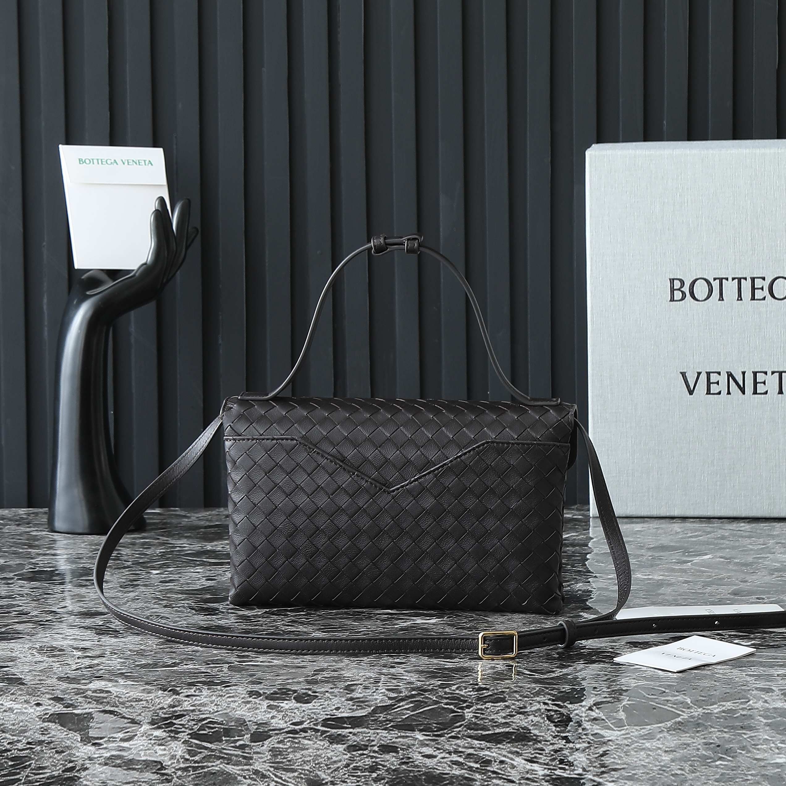 Bottega Veneta Knot Lock Intrecciato Woven Leather Crossbody Bag 3 a1742717923622 3474