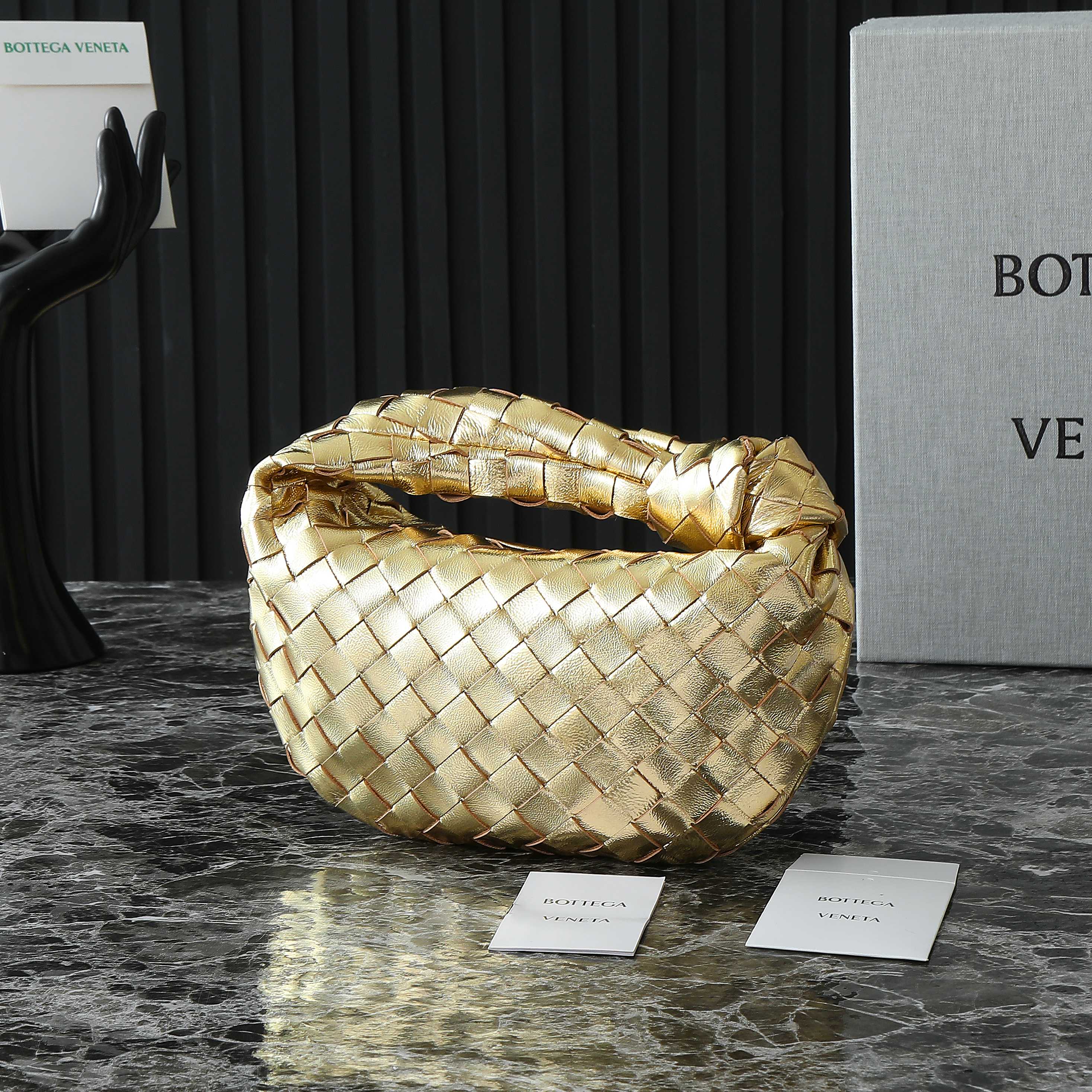 Bottega Veneta Mini Jodie Woven Metallic Gold Leather Top Handle Bag 2 a1744734639435 8484
