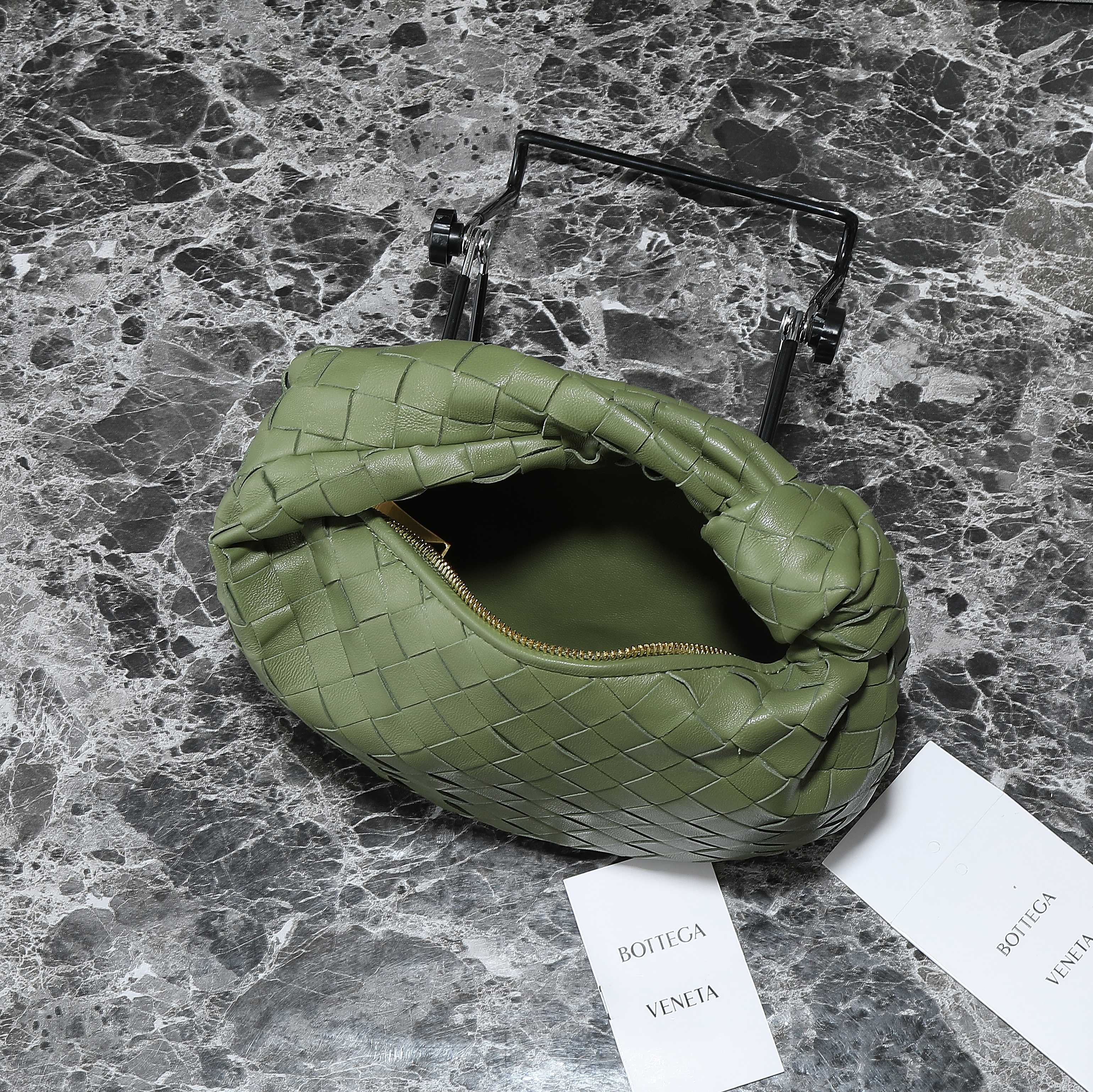 Mini Jodie Bag, Woven Lambskin Leather Hobo Bag, 23x28x8cm - Stylish & Versatile 9 a1748410289216 8505