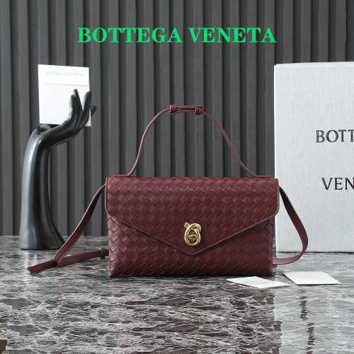 Bottega Veneta Knot Lock Intrecciato Leather Bag, 25cm - Crossbody & Shoulder Bag 1 Bottega Veneta Knot Lock Intrecciato Leather Bag, 25cm - Crossbody & Shoulder Bag