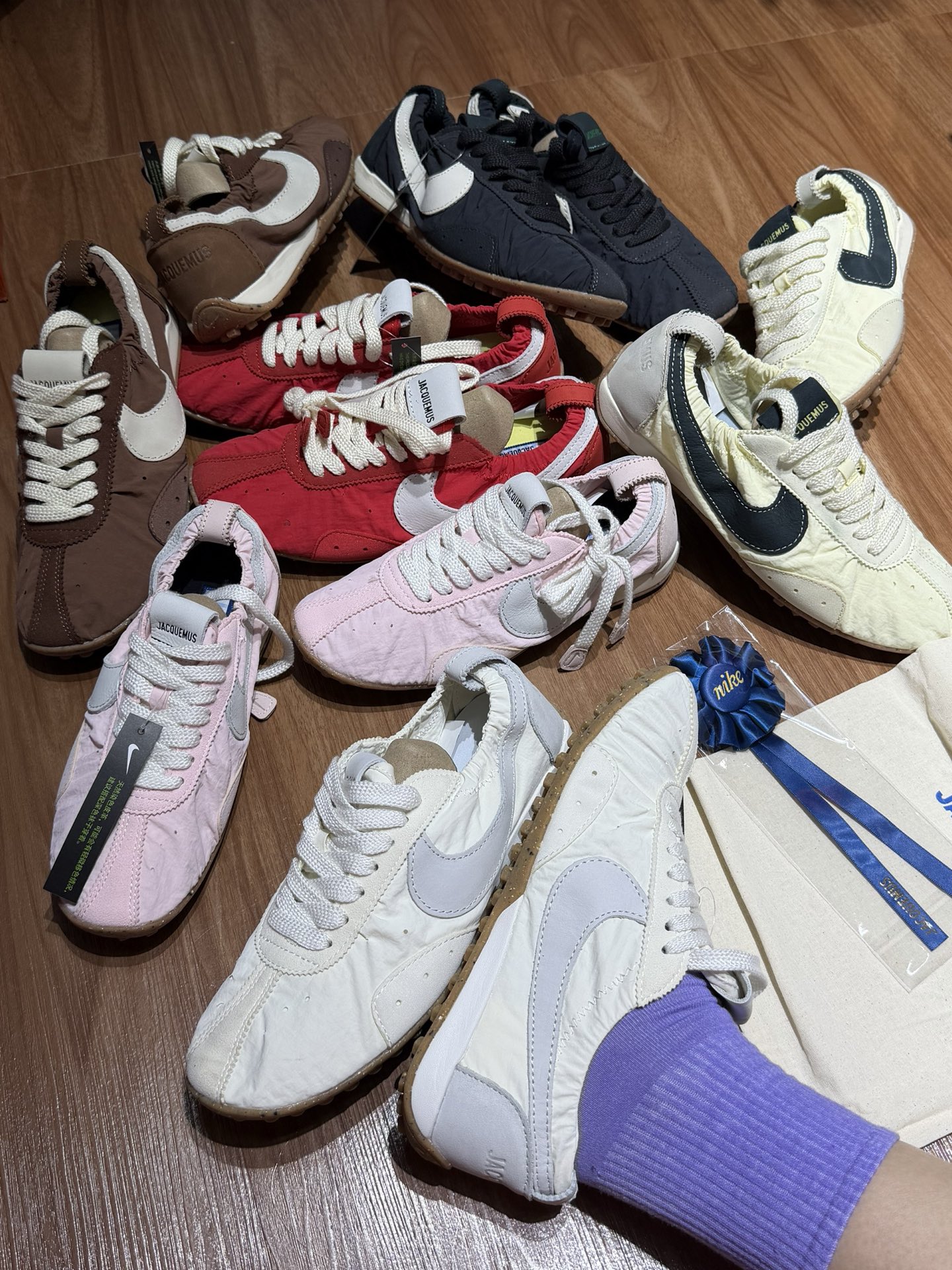 月亮鞋Jacquemus × Nike Moon Shoe 联名系列 顶级正确版本 外贸可推 透气面防滑底 夏天首选36 -47.5