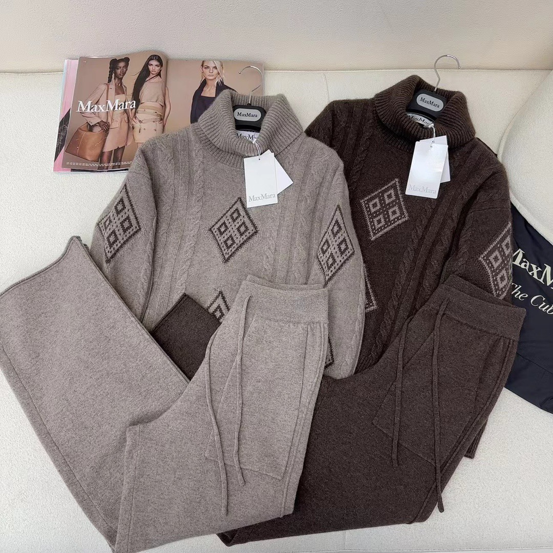 Wool Set, Fall Winter Knitted Outfit, Elegant Loungewear 10 a1758988211184 5426