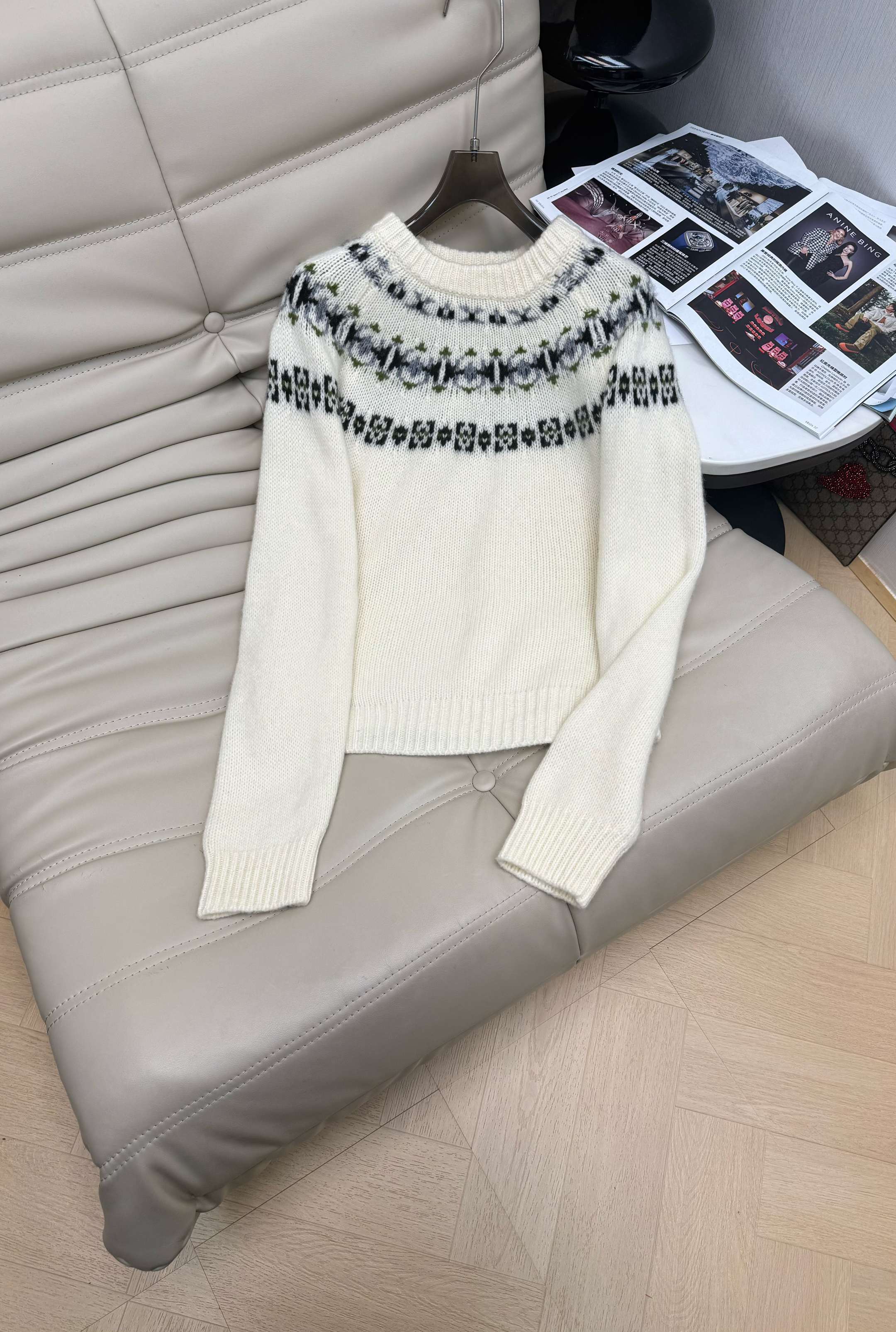 Fair Isle Wool Knit Sweater - Vintage Inspired, Soft & Warm, Effortless Style 9 a1764604718047 3007