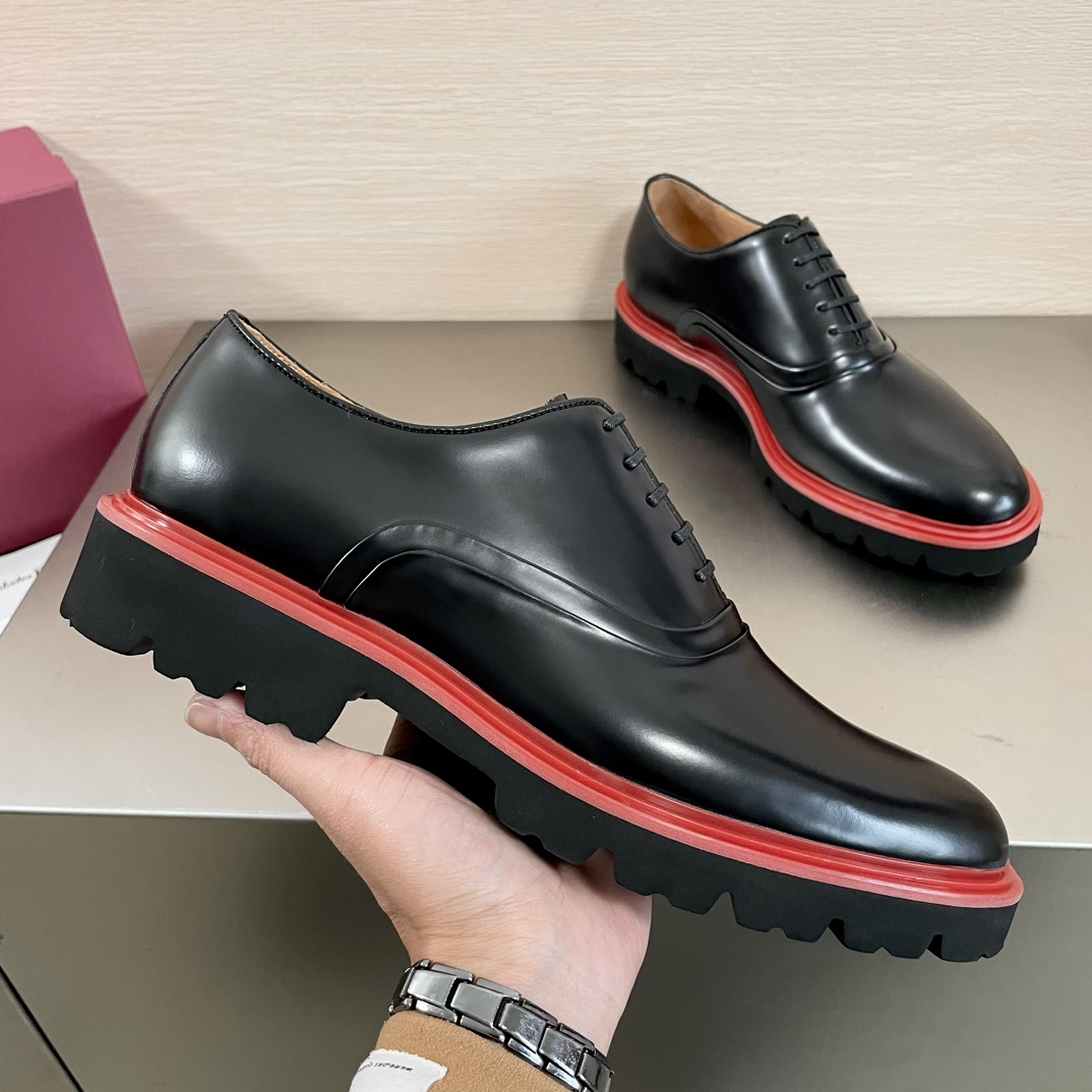 Ferragamo Classic Luxury Leather Shoe Loafer Ref 4