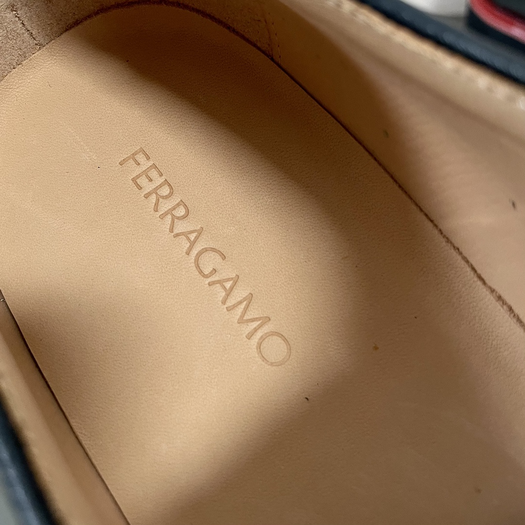 Ferragamo Classic Luxury Leather Shoe Loafer Ref 8