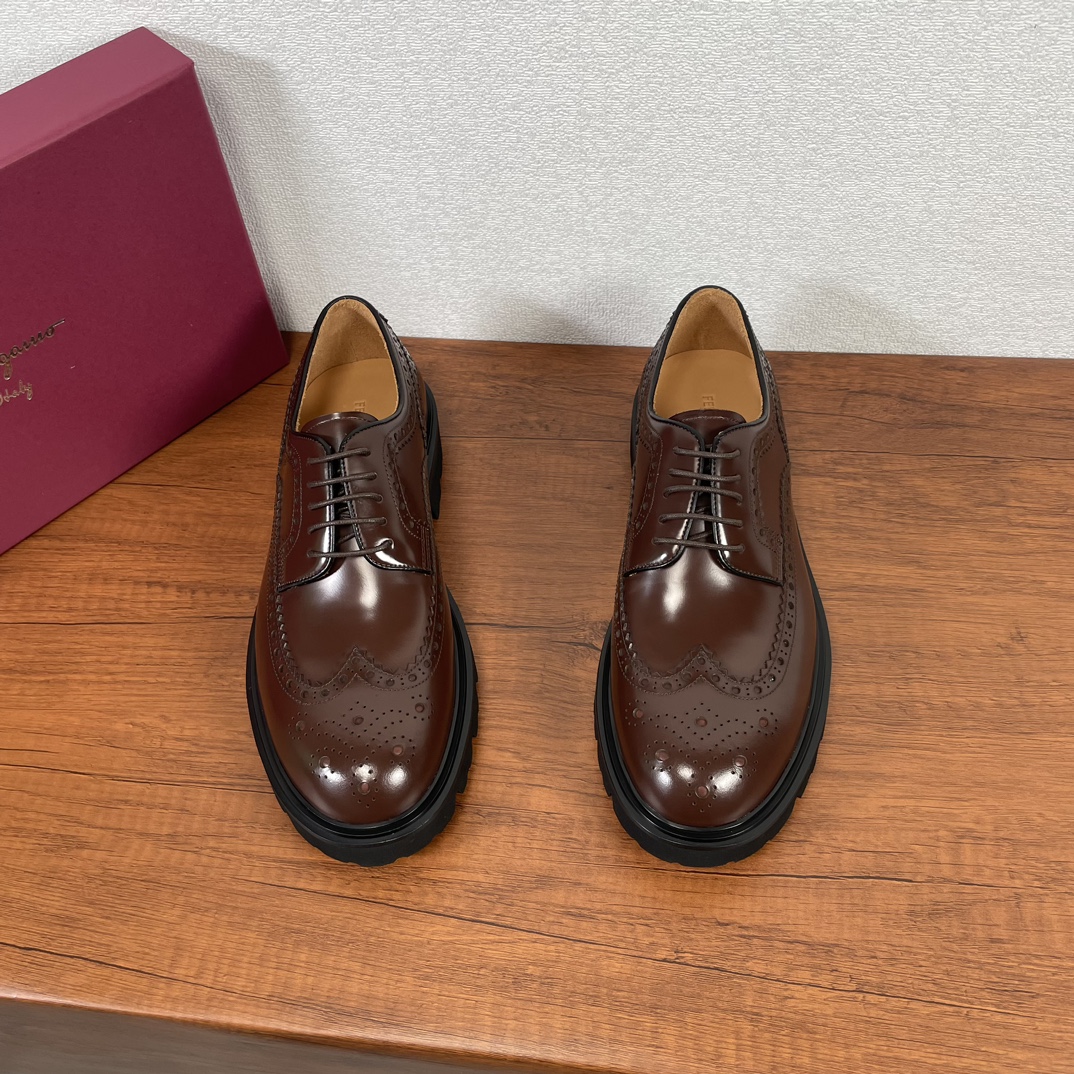 Ferragamo Classic Luxury Leather Shoe Loafer Ref.65181BA5 2