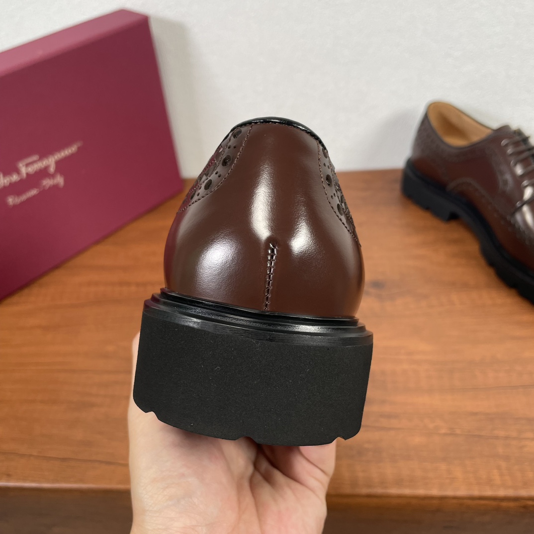 Ferragamo Classic Luxury Leather Shoe Loafer Ref.65181BA5 5
