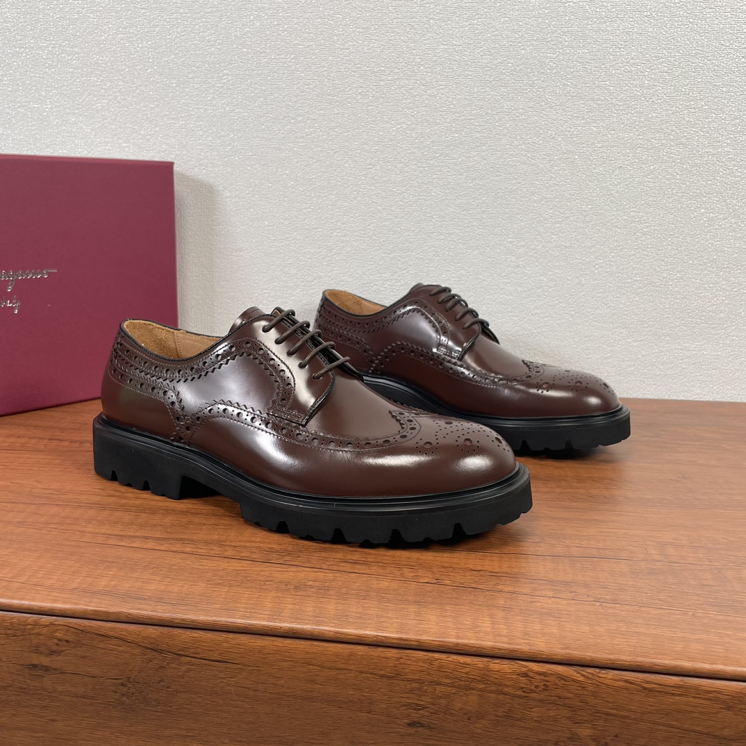 Ferragamo Classic Luxury Leather Shoe Loafer Ref.65181BA5 3
