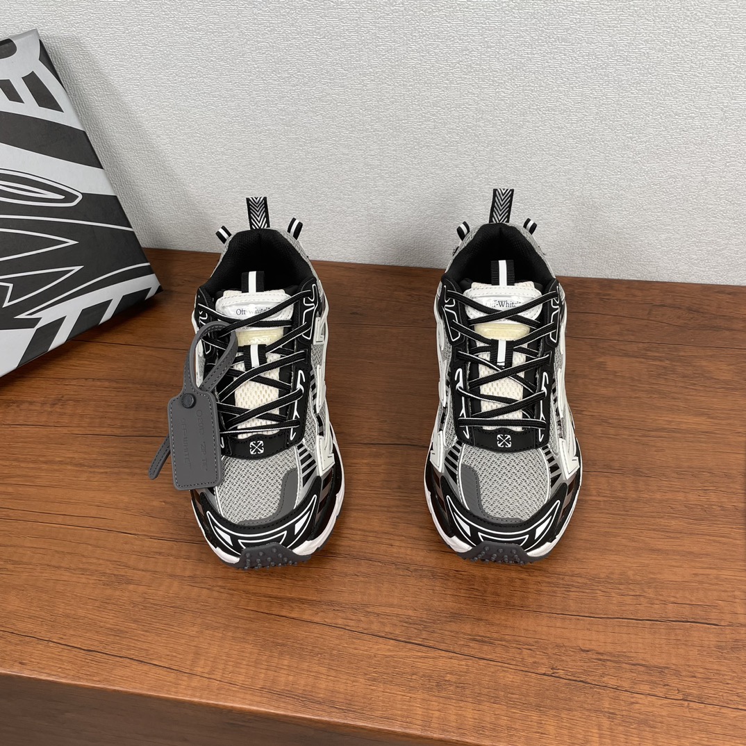 OFF-WHITE OWHITE nuevos zapatos para correr envío 100% original versión correcta caja, el último des
