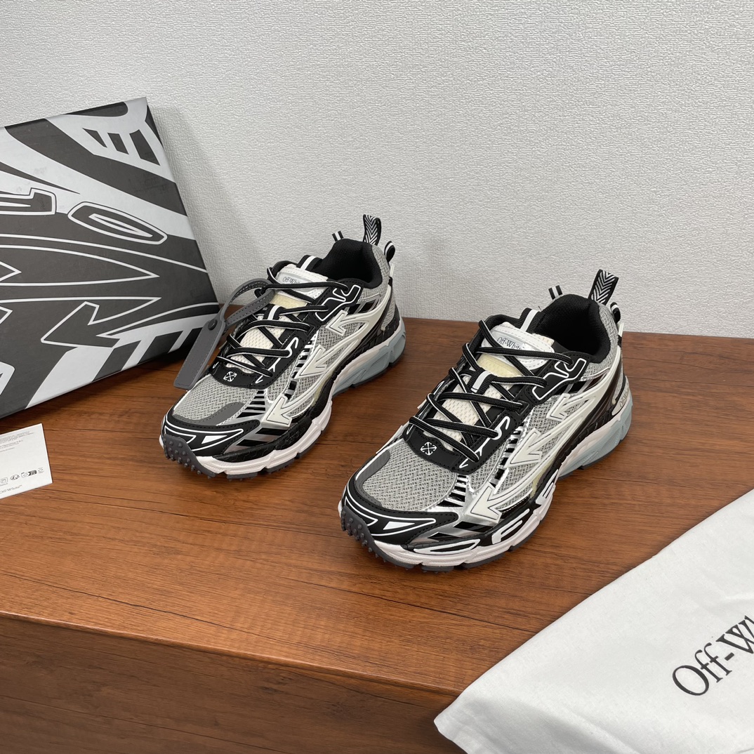 OFF-WHITE OWHITE nuevos zapatos para correr envío 100% original versión correcta caja, el último des