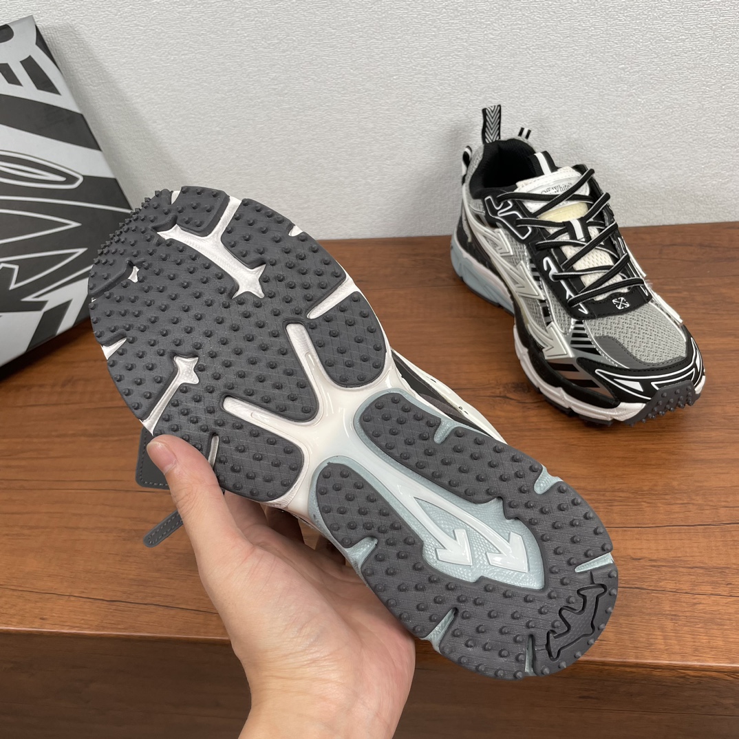 OFF-WHITE OWHITE nuevos zapatos para correr envío 100% original versión correcta caja, el último des