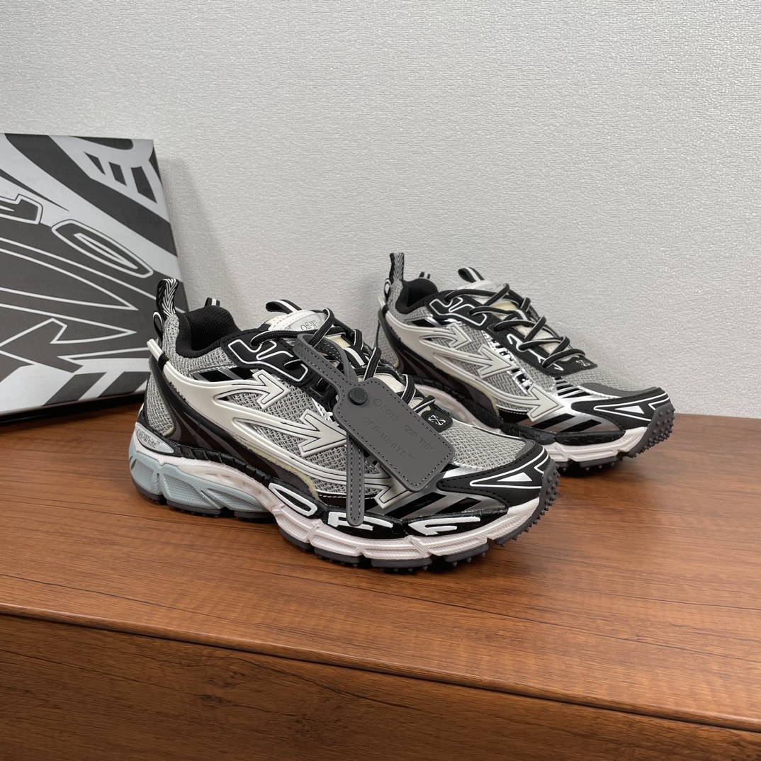 OFF-WHITE OWHITE nuevos zapatos para correr envío 100% original versión correcta caja, el último des
