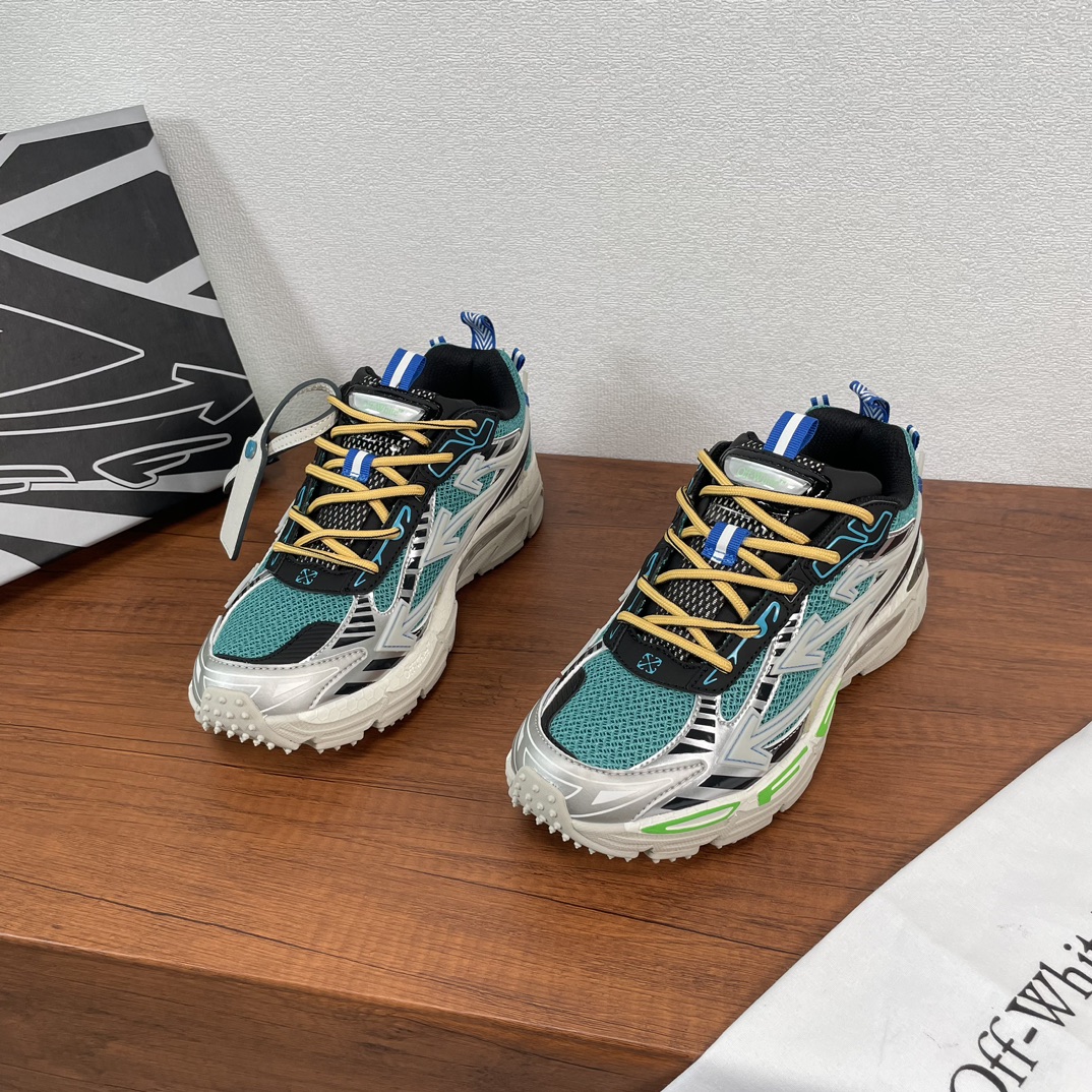 OFF-WHITE OWHITE nuevos zapatos para correr envío 100% original versión correcta caja, el último des