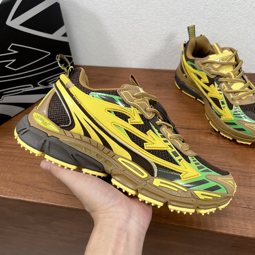 OFF-WHITE OWHITE nuevos zapatos para correr envío 100% original versión correcta caja, el último des