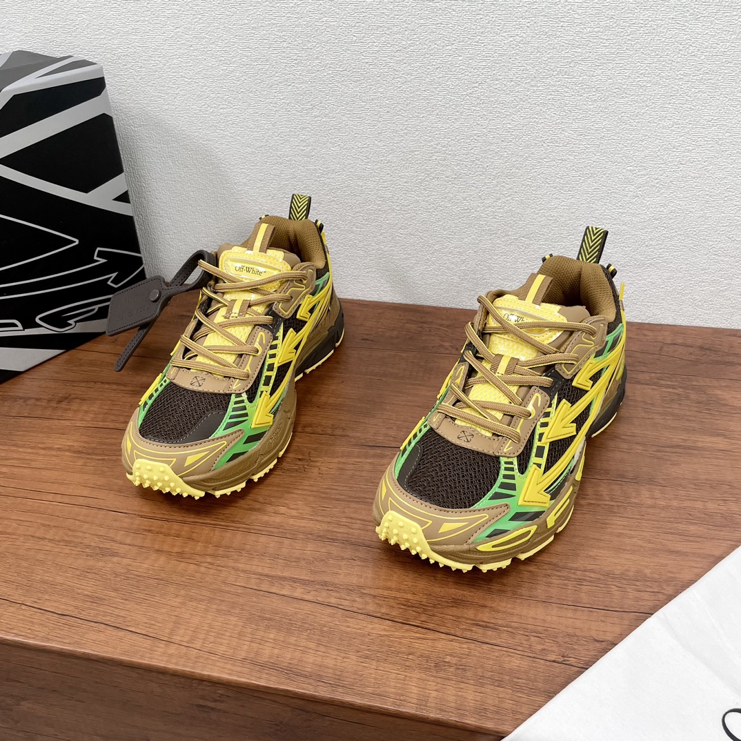 OFF-WHITE OWHITE nuevos zapatos para correr envío 100% original versión correcta caja, el último des