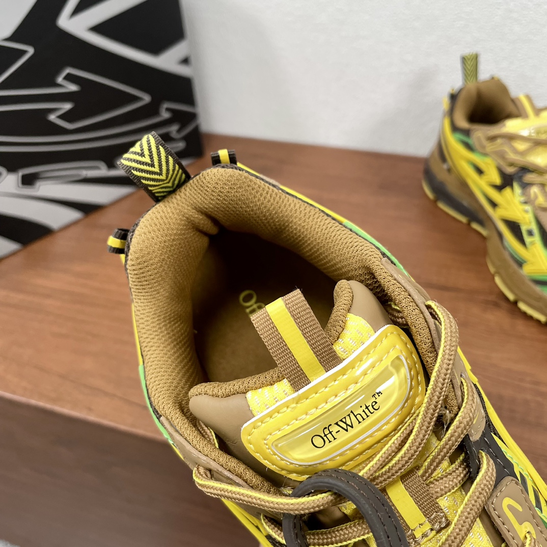 OFF-WHITE OWHITE nuevos zapatos para correr envío 100% original versión correcta caja, el último des